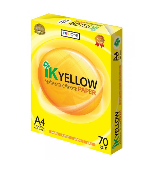 Ofiskita IK Yellow A4 Paper 70gsm 450 Sheets